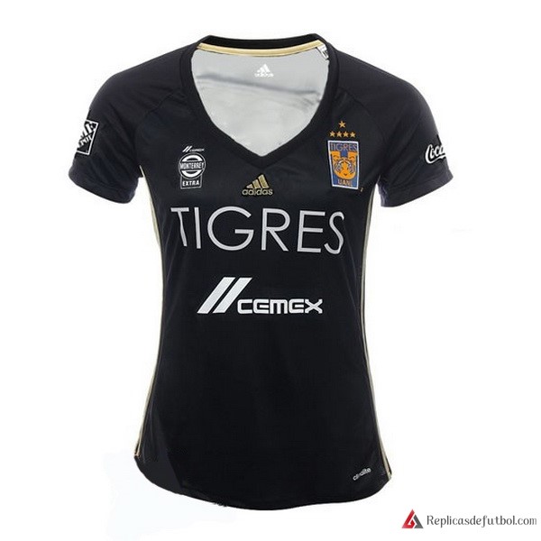Camiseta Tigres UANL Mujer Tercera equipación 2017-2018